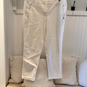 Anne Klein White Pants
